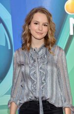 BRIDGIT MENDLER at 2015 NBC Upfront Presentation in New York 05/011/2015