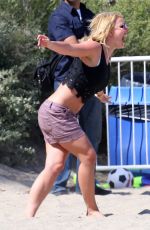 BRITNEY SPEARS at a Beach in Malibu 05/04/2015