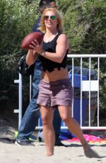 BRITNEY SPEARS at a Beach in Malibu 05/04/2015