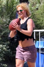BRITNEY SPEARS at a Beach in Malibu 05/04/2015