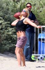 BRITNEY SPEARS at a Beach in Malibu 05/04/2015
