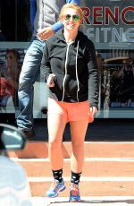 BRITNEY SPEARS Leaves Drenched Fitness in Thousand Oaks 05/10/2015