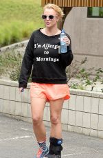 BRITNEY SPEARS Working Out in Thousand Oaks 05/05/2015