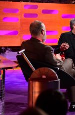 BRITT ROBERTSON at The Graham Norton Show in London