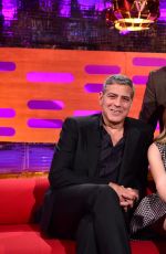 BRITT ROBERTSON at The Graham Norton Show in London