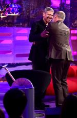 BRITT ROBERTSON at The Graham Norton Show in London