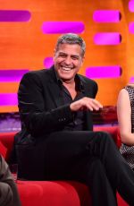 BRITT ROBERTSON at The Graham Norton Show in London