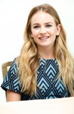 BRITT ROBERTSON at Tomarrowland Press Conference in Beverly Hills