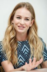 BRITT ROBERTSON at Tomarrowland Press Conference in Beverly Hills