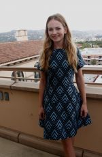 BRITT ROBERTSON at Tomarrowland Press Conference in Beverly Hills