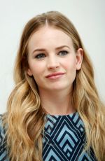 BRITT ROBERTSON at Tomarrowland Press Conference in Beverly Hills