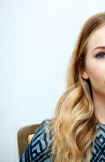 BRITT ROBERTSON at Tomarrowland Press Conference in Beverly Hills