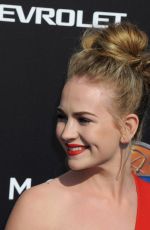 BRITT ROBERTSON at Tomorrowland Premiere in Anaheim
