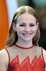 BRITT ROBERTSON at Tomorrowland Premiere in Llondon