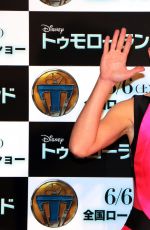 BRITT ROBERTSON at Tomorrowland Premiere in Tokyo