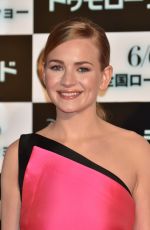 BRITT ROBERTSON at Tomorrowland Premiere in Tokyo