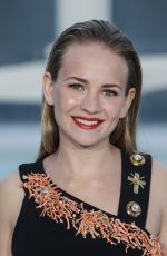 BRITT ROBERTSON at Tomorrowland Premiere in Valencia