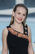 BRITT ROBERTSON at Tomorrowland Premiere in Valencia