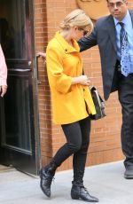 BRITTANY SNOW Leaves The View in New York