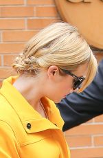 BRITTANY SNOW Leaves The View in New York
