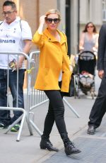 BRITTANY SNOW Leaves The View in New York