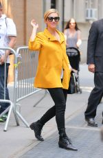 BRITTANY SNOW Leaves The View in New York