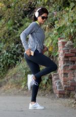 BROOKE BURKE Out for a Walk in Santa Monica 04/06/2015