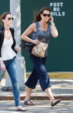 BROOKE SHIELDS Out and About in New York 05/08/2015