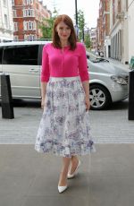 BRYCE DALLAS HOWARD Arrives at BBC Radio 2 Studio in London 05/28/2015