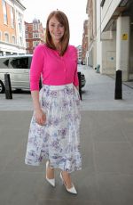 BRYCE DALLAS HOWARD Arrives at BBC Radio 2 Studio in London 05/28/2015