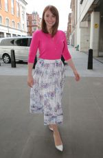 BRYCE DALLAS HOWARD Arrives at BBC Radio 2 Studio in London 05/28/2015