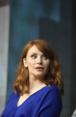 BRYCE DALLAS HOWARD at Jurassic World Press Conference in Beijing