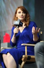 BRYCE DALLAS HOWARD at Jurassic World Press Conference in Beijing