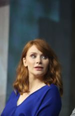 BRYCE DALLAS HOWARD at Jurassic World Press Conference in Beijing