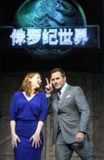 BRYCE DALLAS HOWARD at Jurassic World Press Conference in Beijing