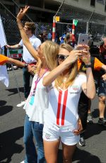 CARA and POPPY DELEVINGNE at 2015 Monaco Grand Prix in Monte Carlo