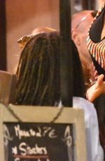 CARA DELEVIGNE at a Dinner with Friends in Cannes