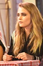 CARA DELEVIGNE at a Dinner with Friends in Cannes