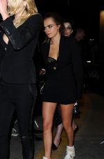 CARA DELEVINGNE Arrives at Gotham Nightclub in Cannes 5/21/15