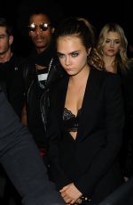 CARA DELEVINGNE Arrives at Gotham Nightclub in Cannes 5/21/15