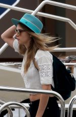 CARA DELEVINGNE Arrives in Vannes 05/19/2015