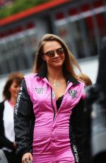 CARA DELEVINGNE at McLaren Honda Garage in Pitlane at Monaco Formula One Grand Prix