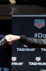 CARA DELEVINGNE at McLaren Honda Garage in Pitlane at Monaco Formula One Grand Prix