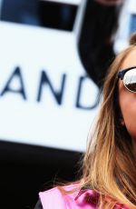 CARA DELEVINGNE at McLaren Honda Garage in Pitlane at Monaco Formula One Grand Prix
