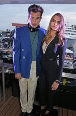 CARA DELEVINGNE at TAG Heuer Formula 1 Party in Monaco