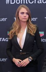 CARA DELEVINGNE at TAG Heuer Formula 1 Party in Monaco