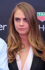 CARA DELEVINGNE at TAG Heuer Formula 1 Party in Monaco