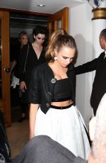 CARA DELEVINGNE at Vanity Fair and Chanel Dinner in Golfe-Juan 05/20/2015