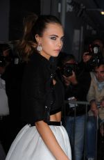 CARA DELEVINGNE at Vanity Fair and Chanel Dinner in Golfe-Juan 05/20/2015