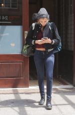 CARA DELEVINGNE Leaves Bowery Hotel in New York 05/15/2015
